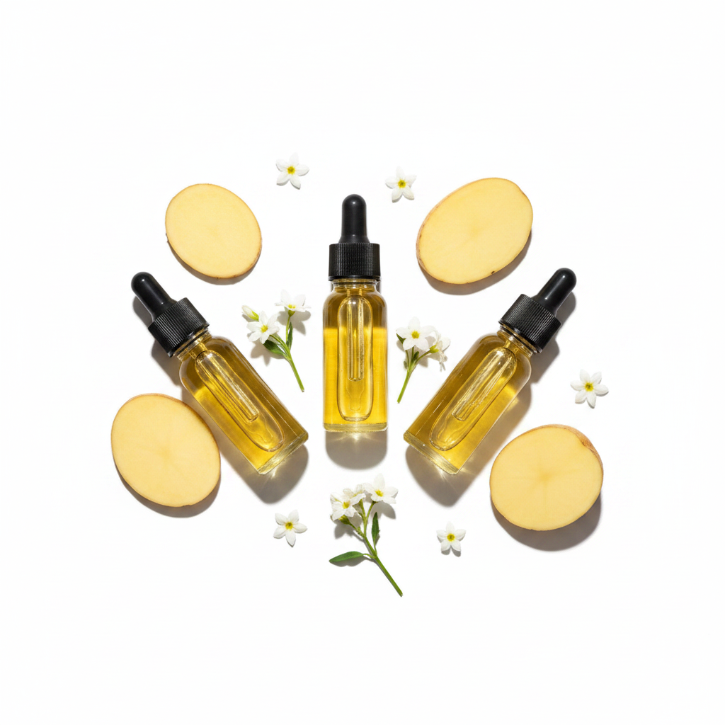 Aceite de Papa with Vitamin E Savila & Glycerin for Face - Firm Skin & Brighten Co...