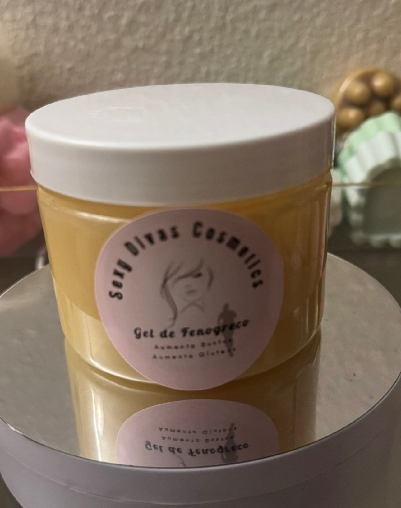 Gel de Fenogreco para elAumento y Reafirma gluteos.
- Aumenta y Reafirma semos.
- Ayuda a eliminar toxinas.
- Reduce el envejecimiento de la piel.